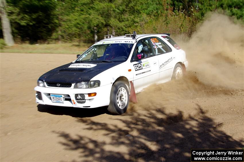 Aidan Hicks / John Hicks Subaru Impreza Wagon on SS5, Blue Trail II.