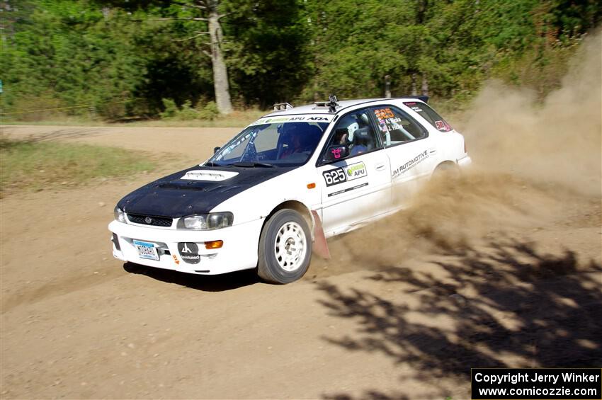 Aidan Hicks / John Hicks Subaru Impreza Wagon on SS5, Blue Trail II.