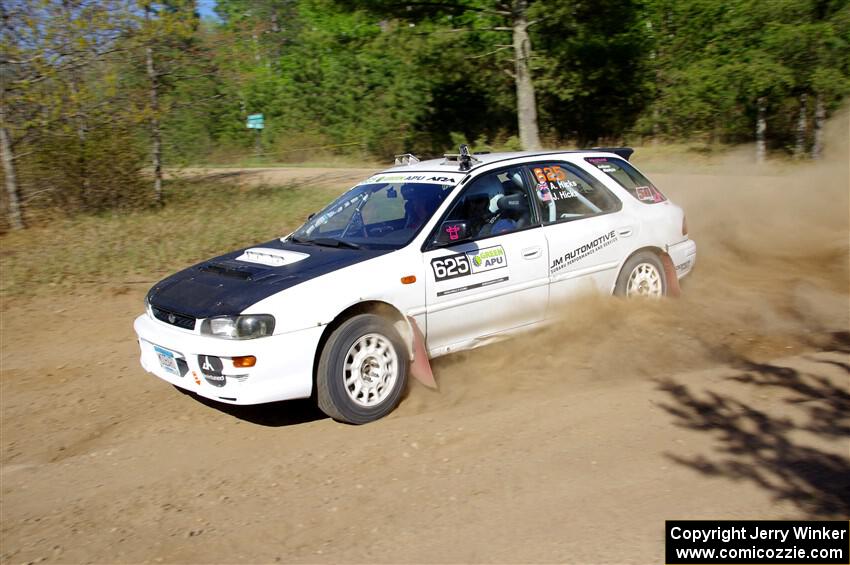 Aidan Hicks / John Hicks Subaru Impreza Wagon on SS5, Blue Trail II.