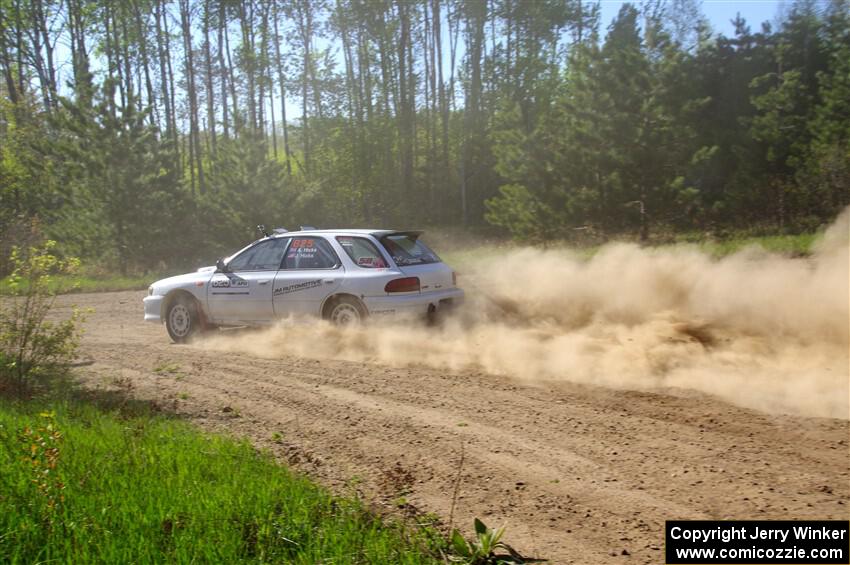 Aidan Hicks / John Hicks Subaru Impreza Wagon on SS5, Blue Trail II.