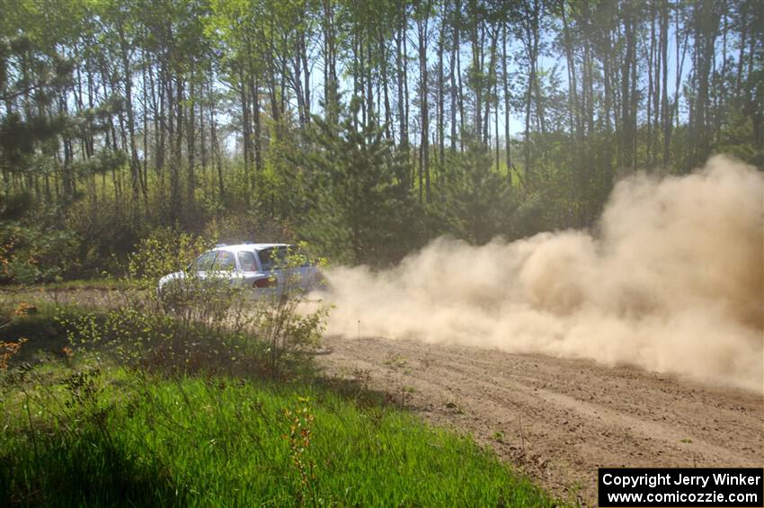 Aidan Hicks / John Hicks Subaru Impreza Wagon on SS5, Blue Trail II.