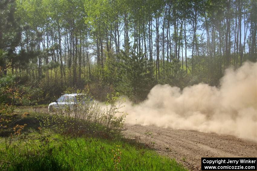 Aidan Hicks / John Hicks Subaru Impreza Wagon on SS5, Blue Trail II.