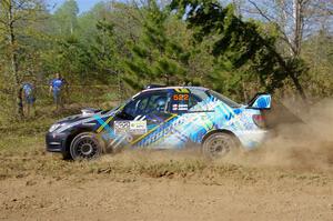 Matt James / Jackie James Subaru Impreza on SS5, Blue Trail II.