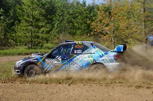 Matt James / Jackie James Subaru Impreza on SS5, Blue Trail II.