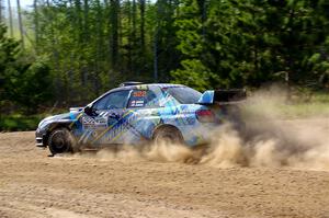 Matt James / Jackie James Subaru Impreza on SS5, Blue Trail II.