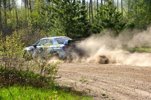 Matt James / Jackie James Subaru Impreza on SS5, Blue Trail II.