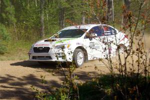 Jamey Randall / Andrew Rausch Subaru WRX on SS5, Blue Trail II.