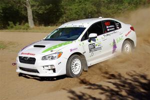 Jamey Randall / Andrew Rausch Subaru WRX on SS5, Blue Trail II.