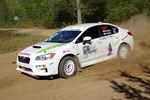 Jamey Randall / Andrew Rausch Subaru WRX on SS5, Blue Trail II.