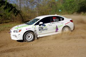 Jamey Randall / Andrew Rausch Subaru WRX on SS5, Blue Trail II.