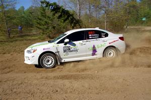 Jamey Randall / Andrew Rausch Subaru WRX on SS5, Blue Trail II.