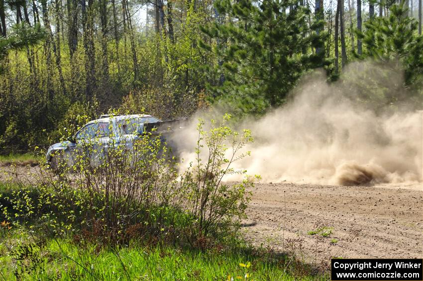 Matt James / Jackie James Subaru Impreza on SS5, Blue Trail II.