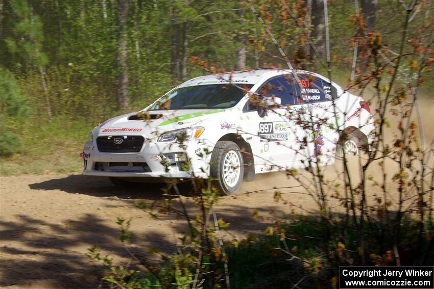 Jamey Randall / Andrew Rausch Subaru WRX on SS5, Blue Trail II.