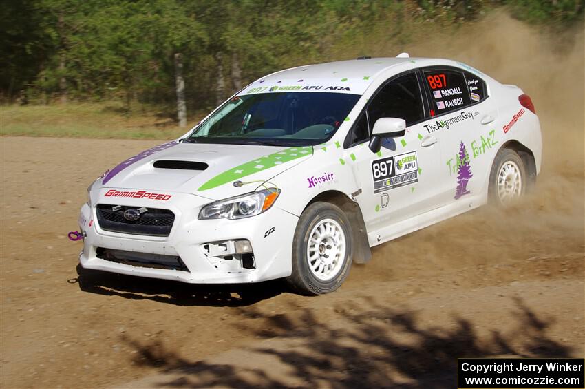 Jamey Randall / Andrew Rausch Subaru WRX on SS5, Blue Trail II.