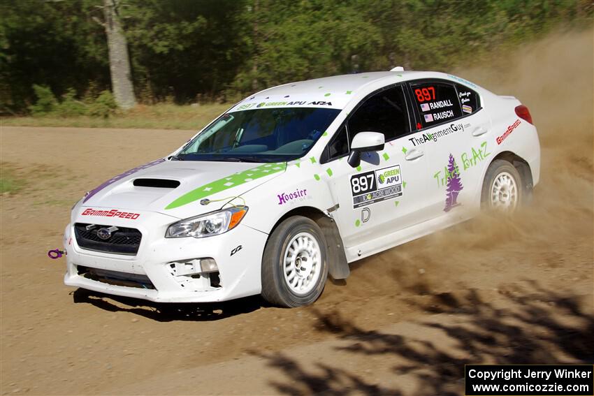 Jamey Randall / Andrew Rausch Subaru WRX on SS5, Blue Trail II.