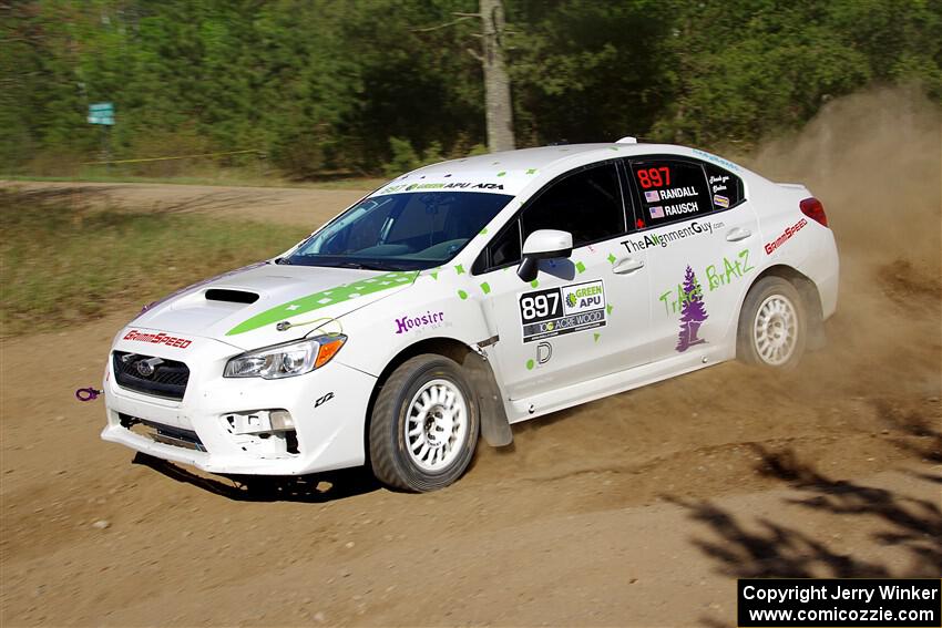 Jamey Randall / Andrew Rausch Subaru WRX on SS5, Blue Trail II.