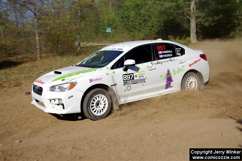 Jamey Randall / Andrew Rausch Subaru WRX on SS5, Blue Trail II.