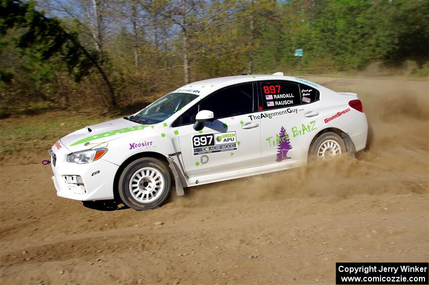 Jamey Randall / Andrew Rausch Subaru WRX on SS5, Blue Trail II.