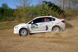 Jamey Randall / Andrew Rausch Subaru WRX on SS5, Blue Trail II.