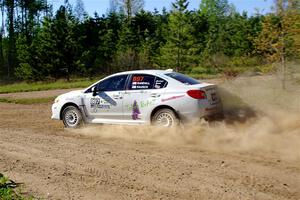 Jamey Randall / Andrew Rausch Subaru WRX on SS5, Blue Trail II.