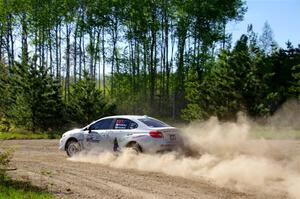 Jamey Randall / Andrew Rausch Subaru WRX on SS5, Blue Trail II.