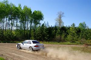 Jack Nelson / Isaac Zink Subaru Impreza on SS5, Blue Trail II.