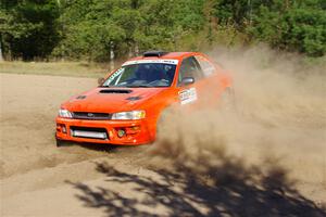 Travis Mattonen / Josh Kemp Subaru Impreza on SS5, Blue Trail II.