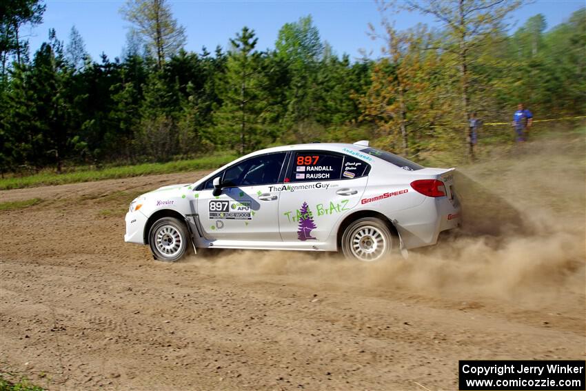 Jamey Randall / Andrew Rausch Subaru WRX on SS5, Blue Trail II.