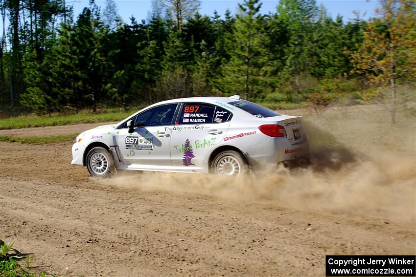 Jamey Randall / Andrew Rausch Subaru WRX on SS5, Blue Trail II.