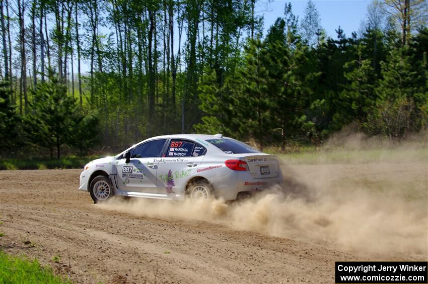 Jamey Randall / Andrew Rausch Subaru WRX on SS5, Blue Trail II.