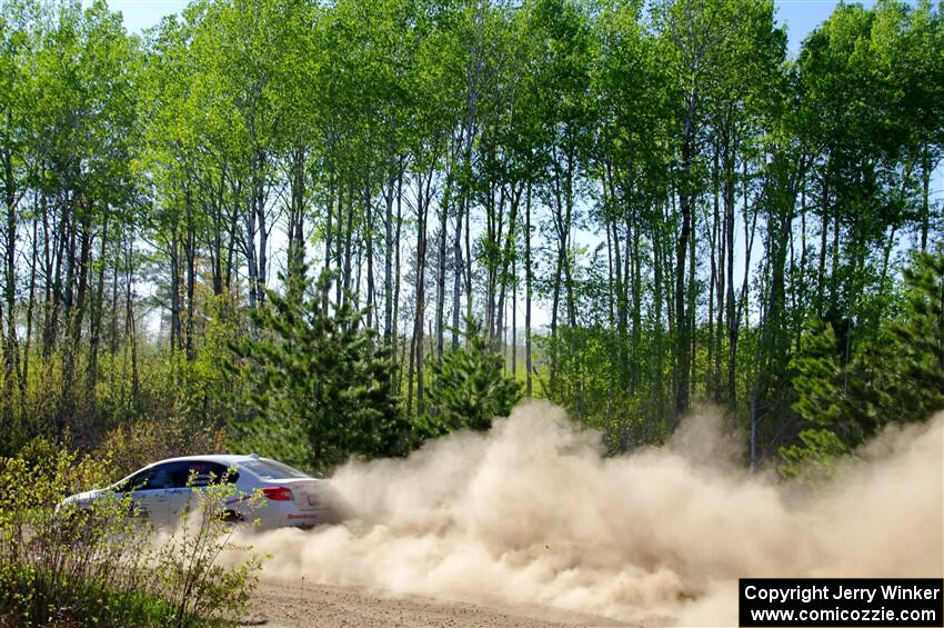 Jamey Randall / Andrew Rausch Subaru WRX on SS5, Blue Trail II.