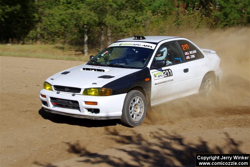 Jack Nelson / Isaac Zink Subaru Impreza on SS5, Blue Trail II.