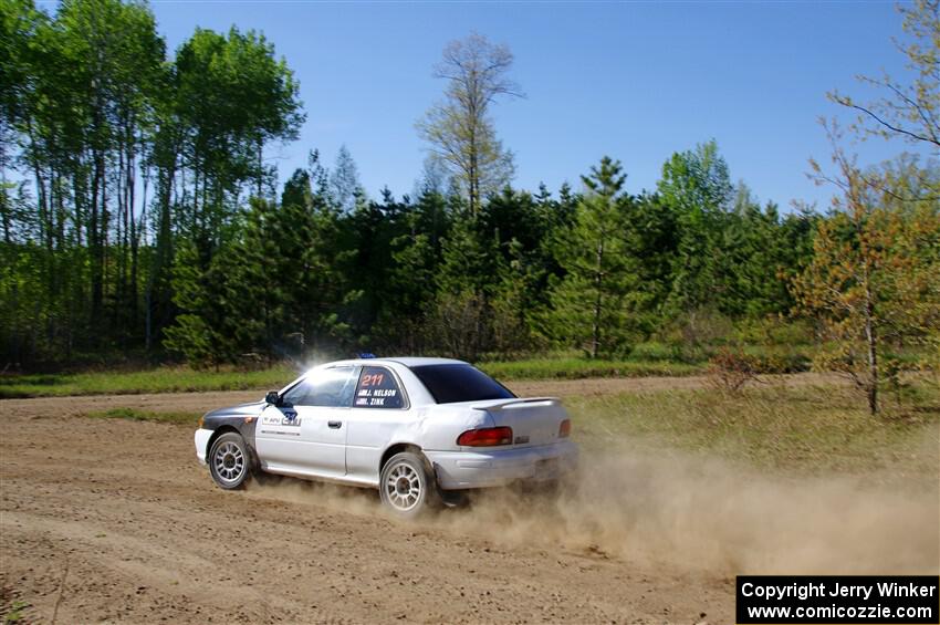 Jack Nelson / Isaac Zink Subaru Impreza on SS5, Blue Trail II.