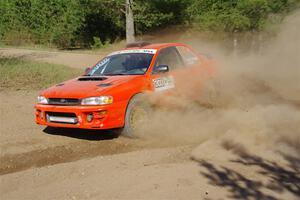 Travis Mattonen / Josh Kemp Subaru Impreza on SS5, Blue Trail II.