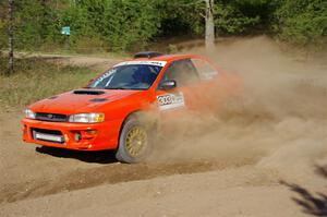 Travis Mattonen / Josh Kemp Subaru Impreza on SS5, Blue Trail II.