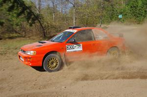 Travis Mattonen / Josh Kemp Subaru Impreza on SS5, Blue Trail II.