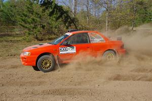 Travis Mattonen / Josh Kemp Subaru Impreza on SS5, Blue Trail II.