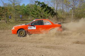 Travis Mattonen / Josh Kemp Subaru Impreza on SS5, Blue Trail II.