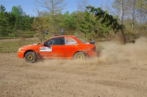 Travis Mattonen / Josh Kemp Subaru Impreza on SS5, Blue Trail II.