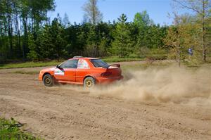 Travis Mattonen / Josh Kemp Subaru Impreza on SS5, Blue Trail II.