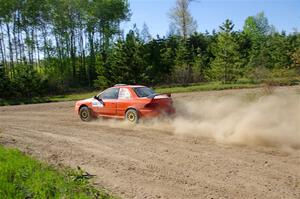 Travis Mattonen / Josh Kemp Subaru Impreza on SS5, Blue Trail II.