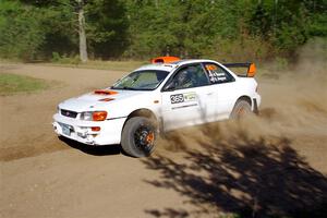 Richard Donovan / Greg Donovan Subaru Impreza on SS5, Blue Trail II.