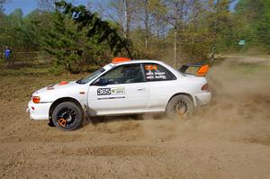 Richard Donovan / Greg Donovan Subaru Impreza on SS5, Blue Trail II.