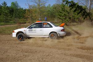 Richard Donovan / Greg Donovan Subaru Impreza on SS5, Blue Trail II.