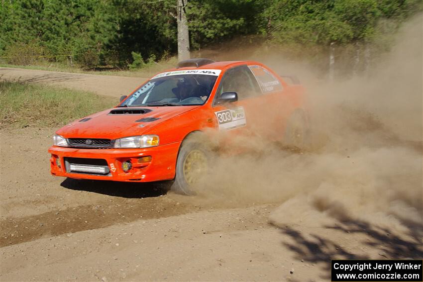 Travis Mattonen / Josh Kemp Subaru Impreza on SS5, Blue Trail II.