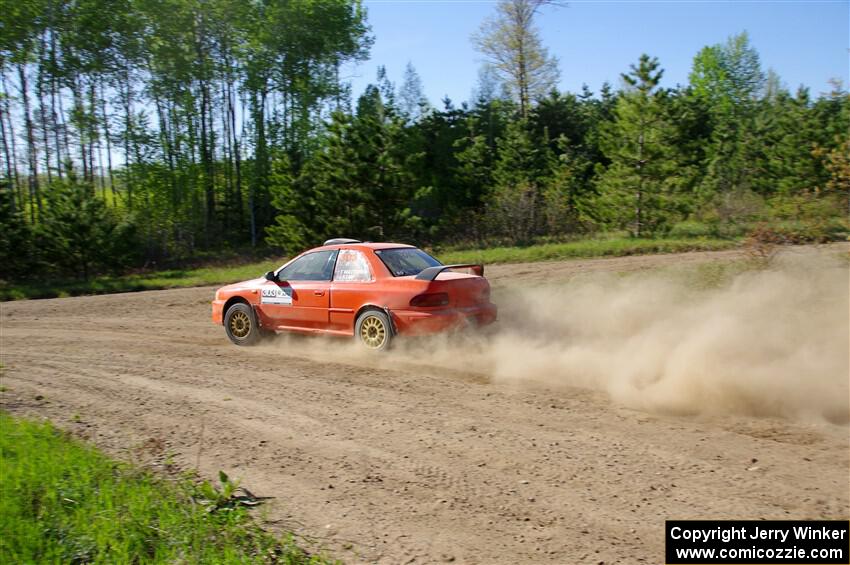 Travis Mattonen / Josh Kemp Subaru Impreza on SS5, Blue Trail II.