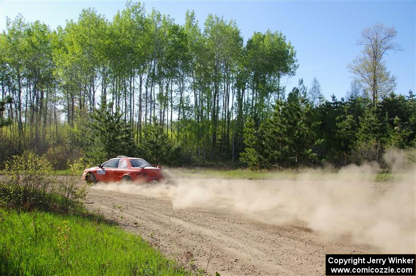 Travis Mattonen / Josh Kemp Subaru Impreza on SS5, Blue Trail II.