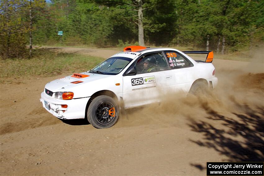 Richard Donovan / Greg Donovan Subaru Impreza on SS5, Blue Trail II.