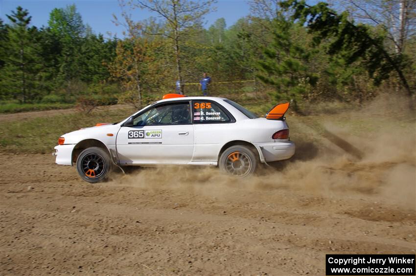 Richard Donovan / Greg Donovan Subaru Impreza on SS5, Blue Trail II.