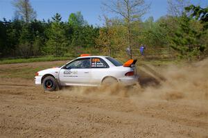 Richard Donovan / Greg Donovan Subaru Impreza on SS5, Blue Trail II.